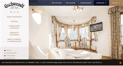 Desktop Screenshot of hotel-gschwendt.it