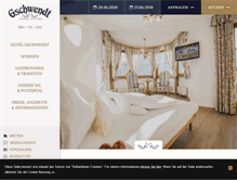 Tablet Screenshot of hotel-gschwendt.it